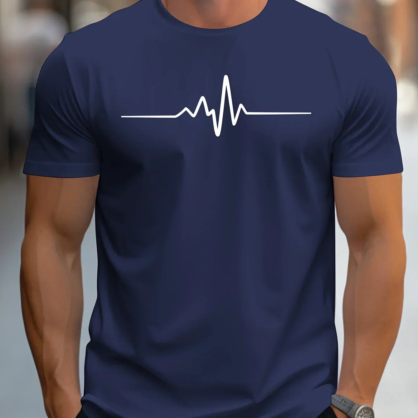Comfortable Fit Men's Short Sleeve T-Shirt
