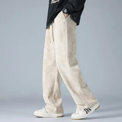 Navy Blue Fleece Jogger Pants - Nocini
