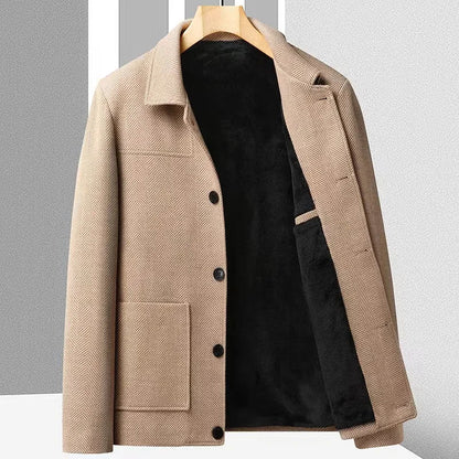 Classic Checked Short Trench Coat