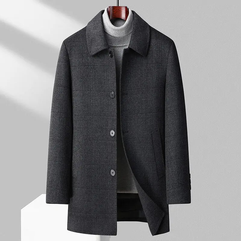 Warm Winter Short Trench Coat