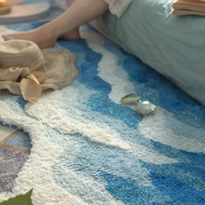 Plush Pile Patterned Rug