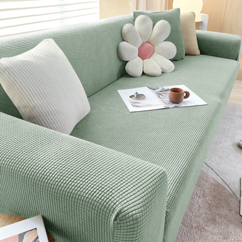 Fuzzy Grip Furniture Cover Non Slip Couch Protector