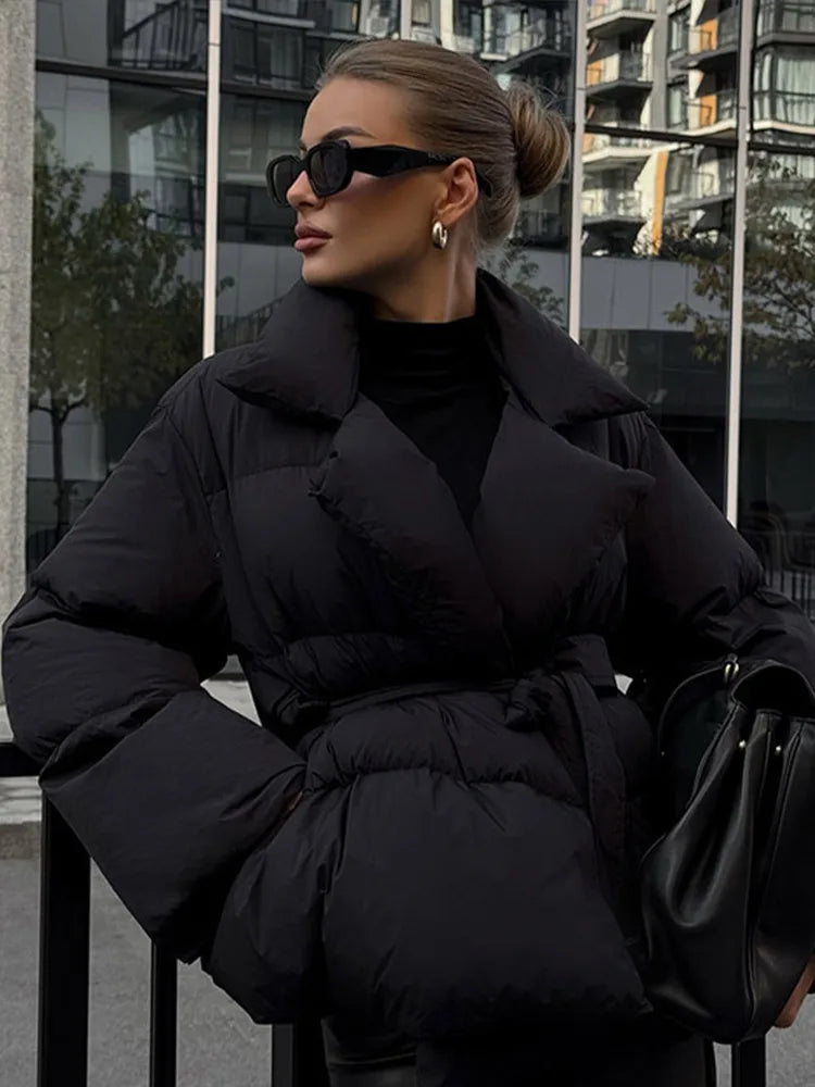 Warm Women's Puffy Winter Coat