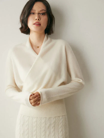 Cozy Wool V-Neck Sweater