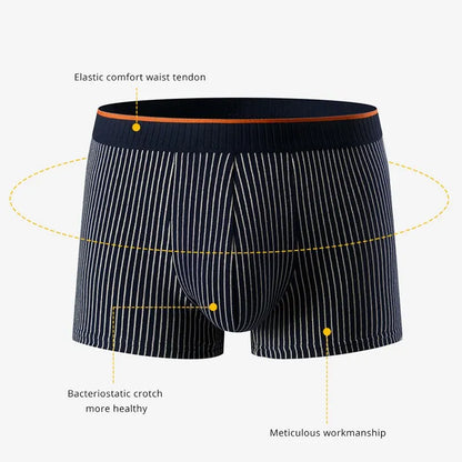 Slim Fit Striped Boxer Briefs