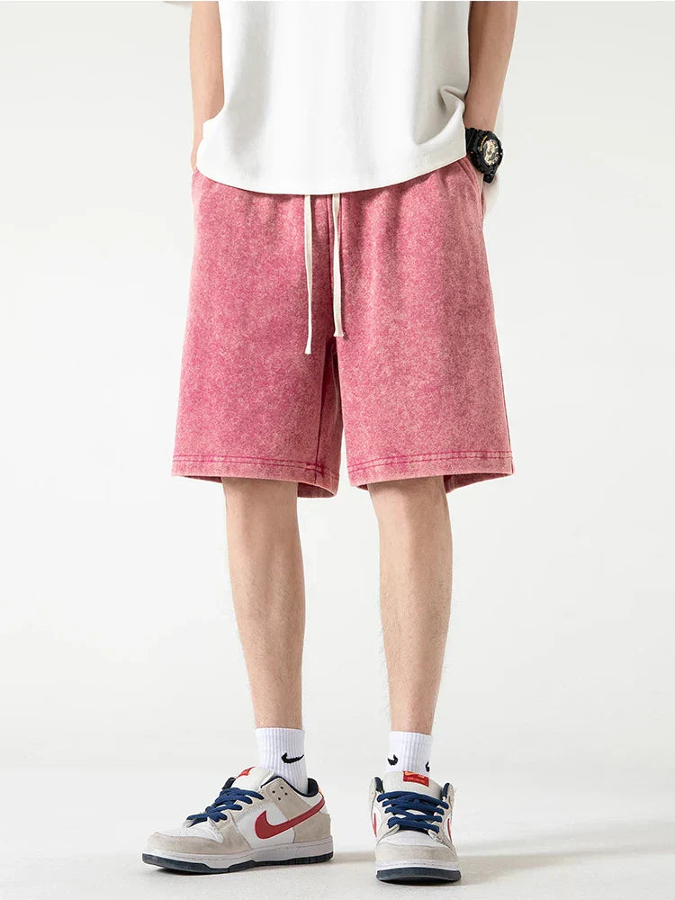 Men's Loose Fit Shorts with Elastic Waistband - Nocini