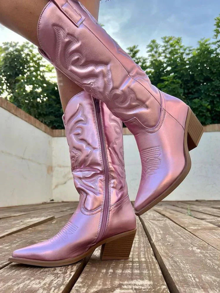 Ladies Western Riding Boots