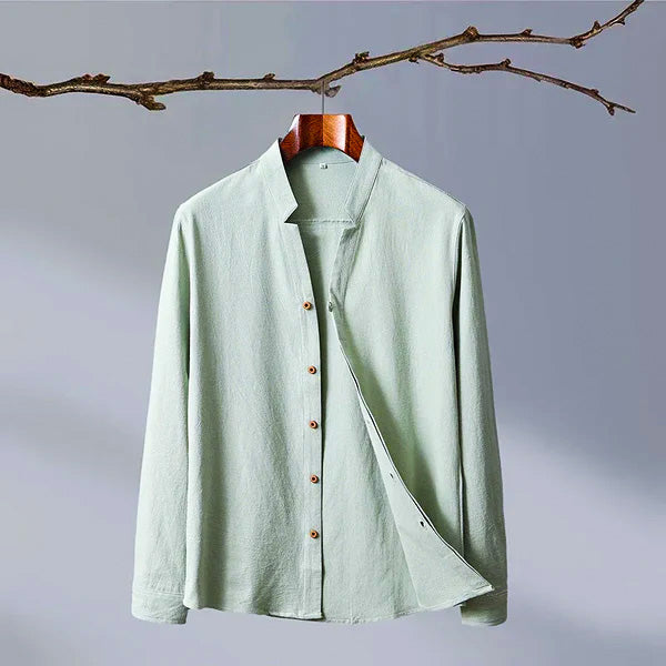 Casual Fit Button Down Shirt with Classic Collar