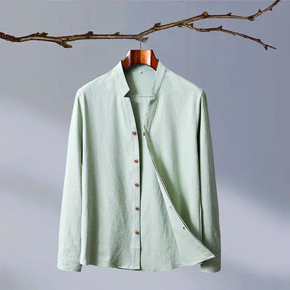 Casual Fit Button Down Shirt with Classic Collar