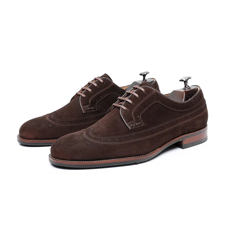 Luxury Suede Lace Up Shoes