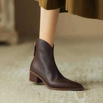 High Heel Ankle Boots for Women - Chic and Comfortable