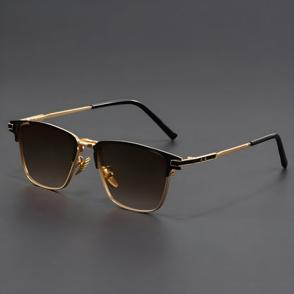 Trendy Semi-Rimmed Shades