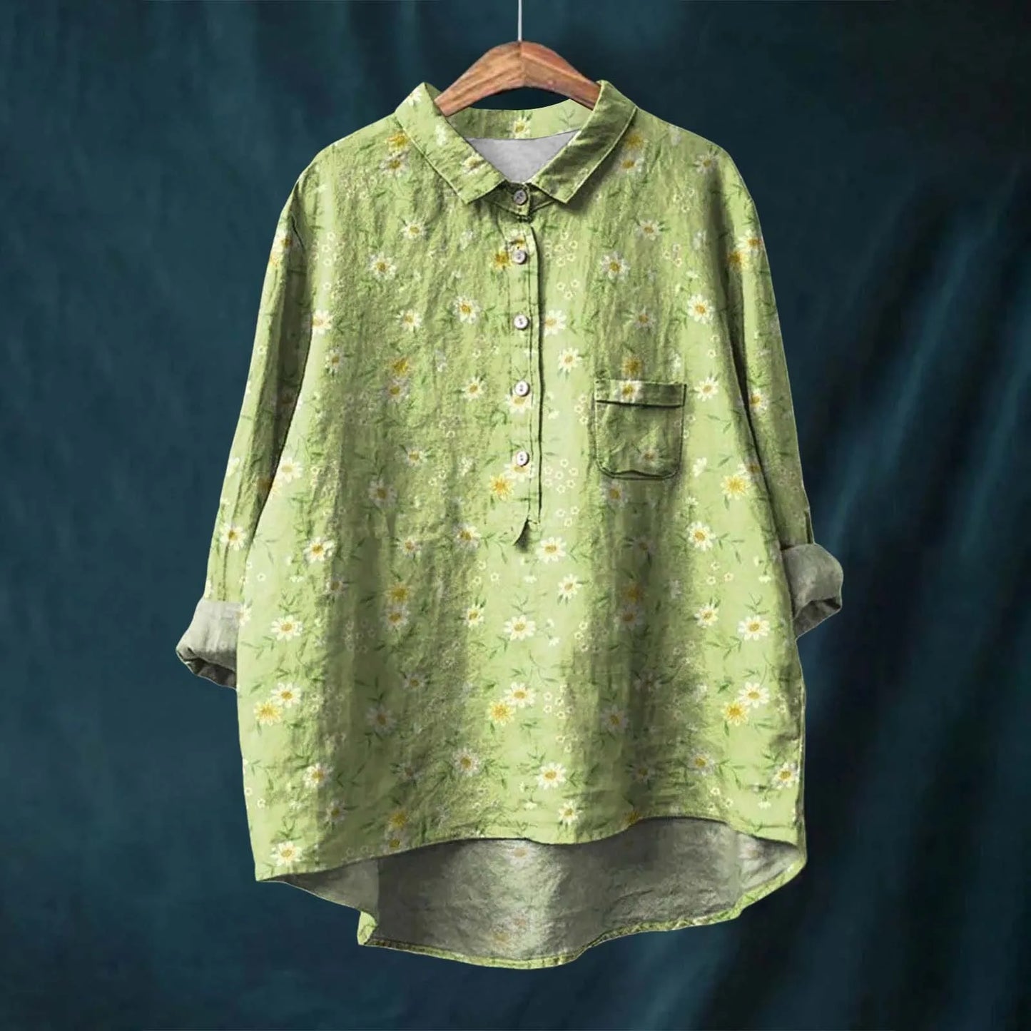 Floral Pattern Women's Blouse