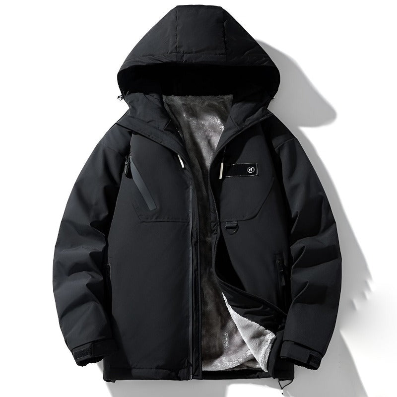 Casual Fit Hooded Winter Coat