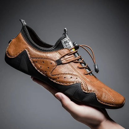 Breathable Sport Lace Mens Driving Shoes - Comfortable Low Tops - Nocini