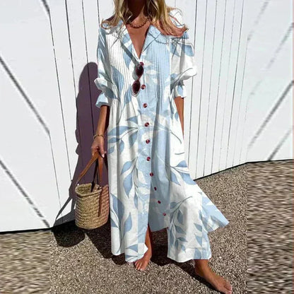 Colorful Summer Beach Maxi Dress