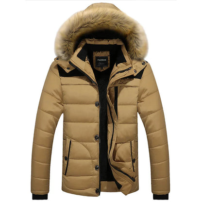 Classic Fit Padded Hip Length Jacket
