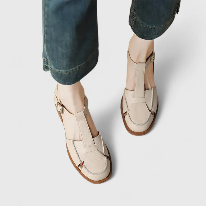 Classic Mary Jane Flat Sandals