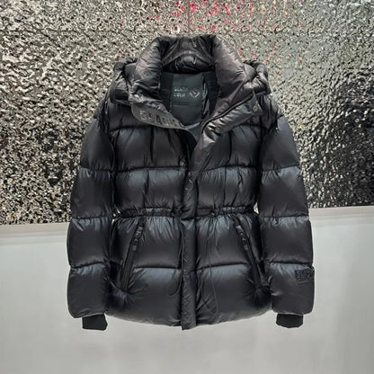 Warm Women's Padded Parka Jacket | Hooded and Cozy