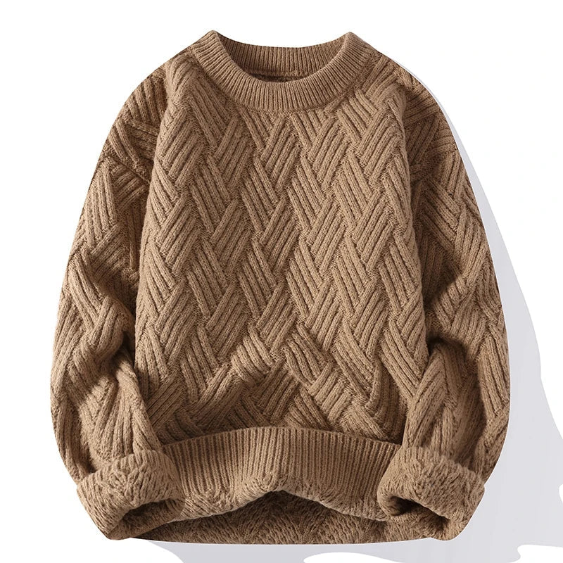 Casual Fit Geometric Sweater - Nocini