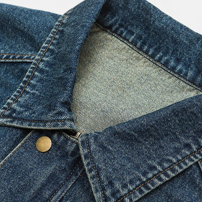 City Style Blue Jeans Jacket