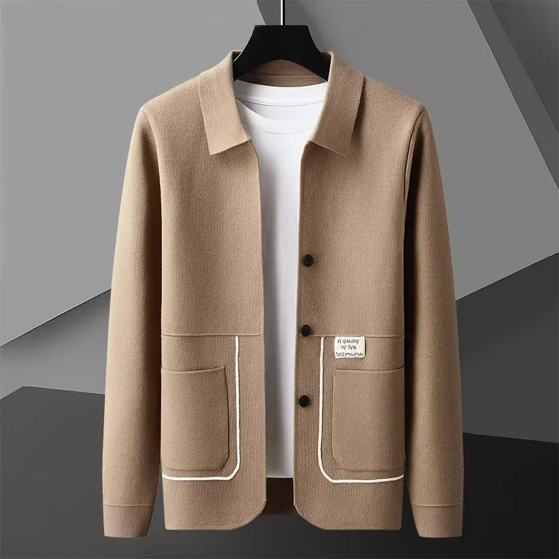 Cozy Crew Neck Sweater Cardigan