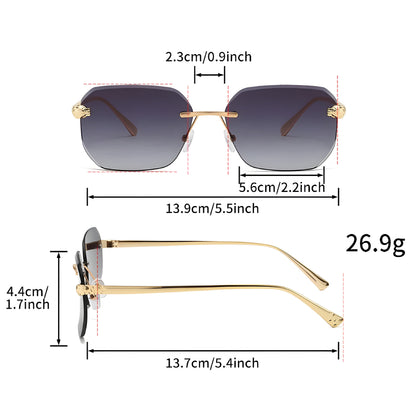 Frameless Ocean Sunglasses
