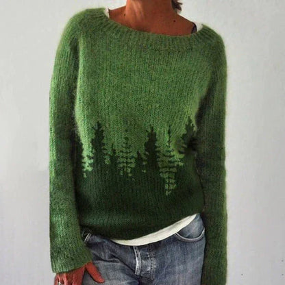 Cozy Festive Holiday Women's Knit Sweater