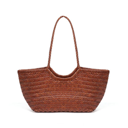 Classic Genuine Leather Shopper Bag