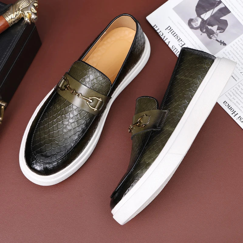 Luxury Leather Tassel Loafer
