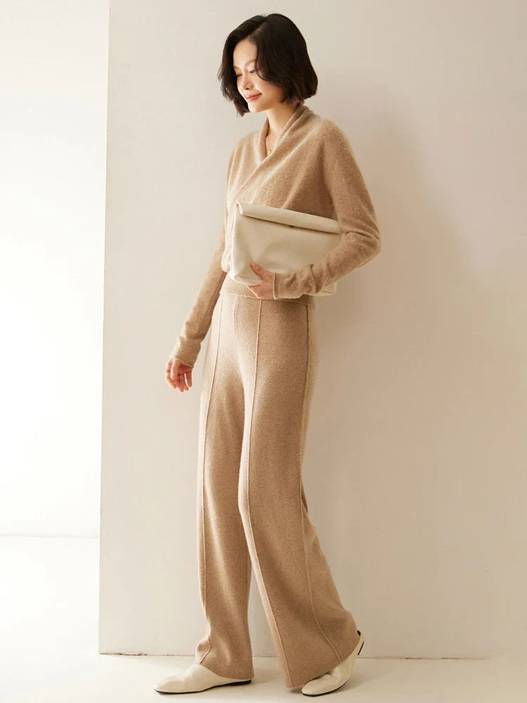 Cozy Wool V-Neck Sweater