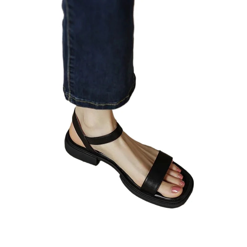 Cruelty Free Synthetic Leather Sandals