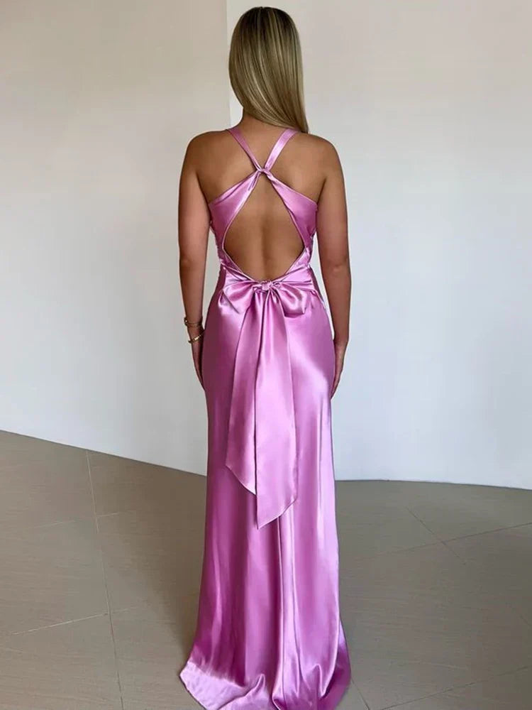 Ladies Formal Strapless Party Dress
