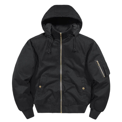 Practical Insulated Cotton Parka Jacket