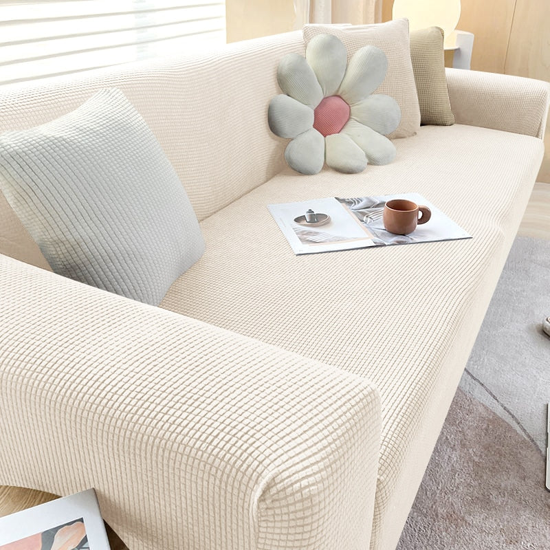 Fuzzy Grip Furniture Cover Non Slip Couch Protector - Olytrend