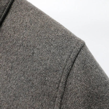 Classic Textured Wool Coat