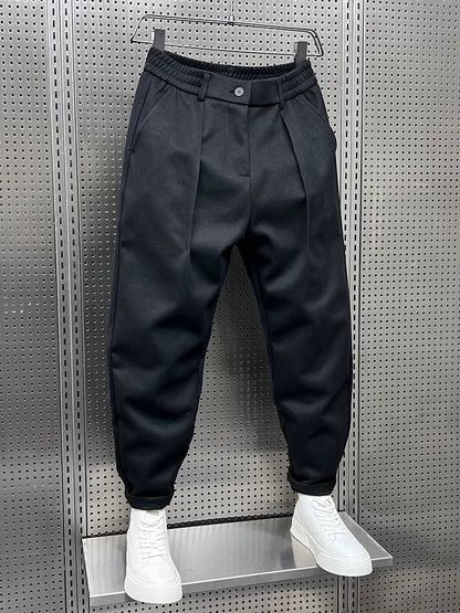 Lucas | Men's Slim Fit Classic Dress Trousers