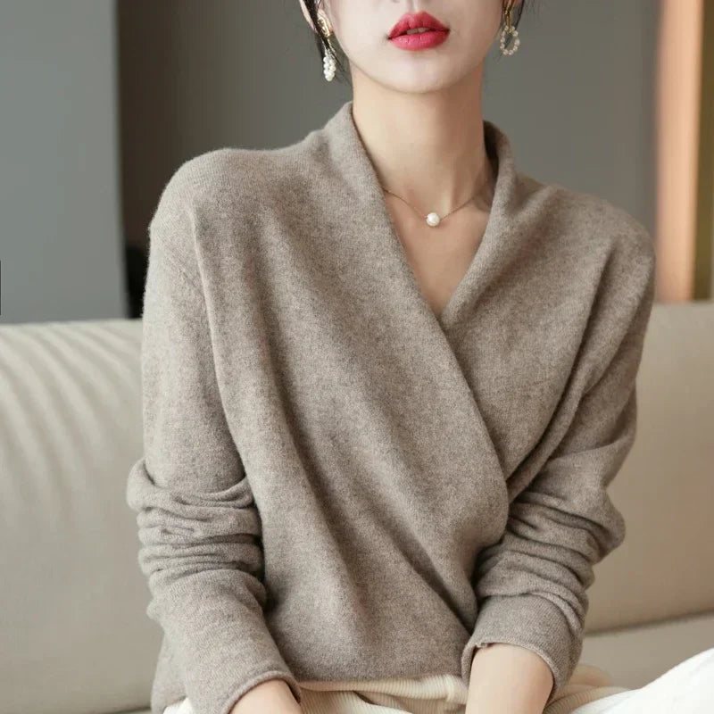 Cozy Oversized Knit Sweater - Nocini
