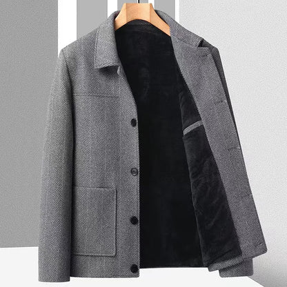 Classic Checked Short Trench Coat