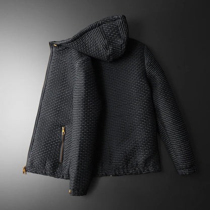 Dark Padded Quilted Jacket