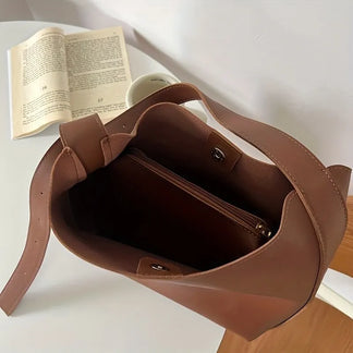 Classic Ladies Genuine Leather Handbag