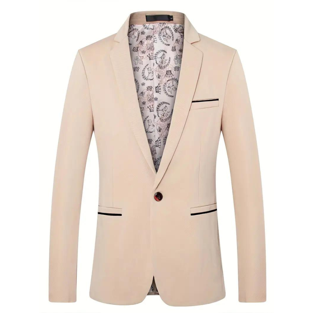 Smart Men's Blazer Classic Formal Wear