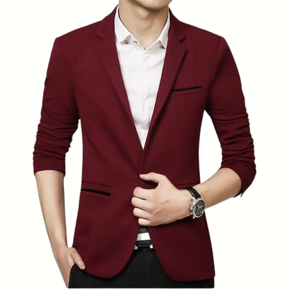 Smart Men's Blazer Classic Formal Wear