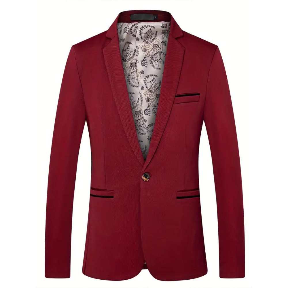Smart Men's Blazer Classic Fit Jacket