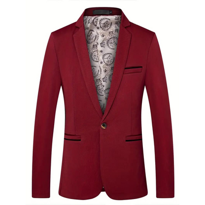 Smart Men's Blazer Classic Fit Jacket