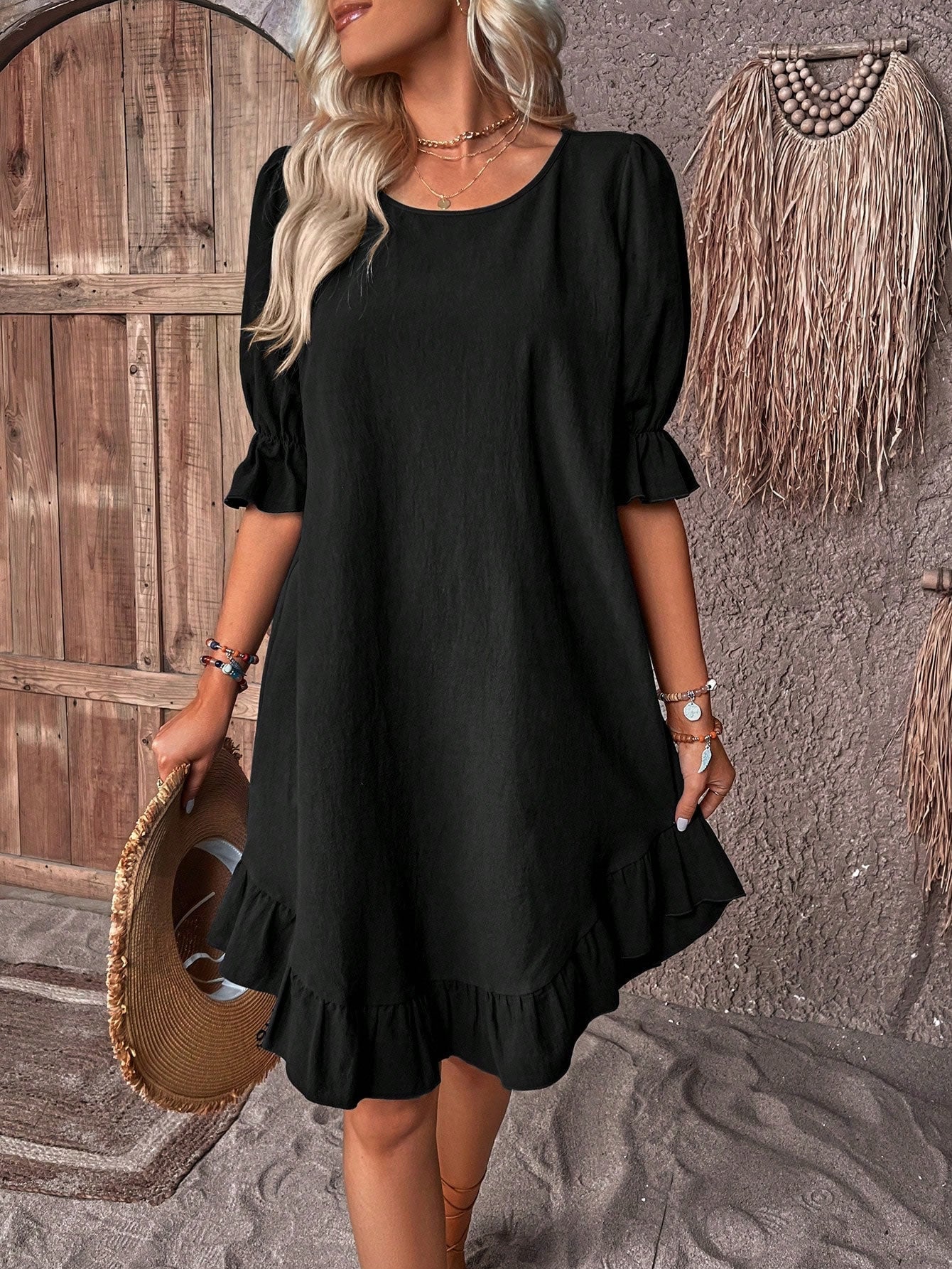 Flattering Belly Concealing Sundress