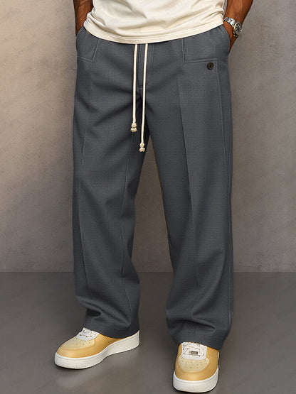 Men's Classic Fit Drawstring Trousers