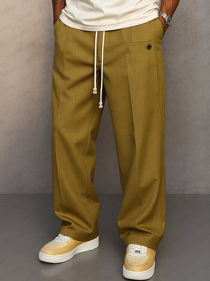 Men's Classic Fit Drawstring Trousers