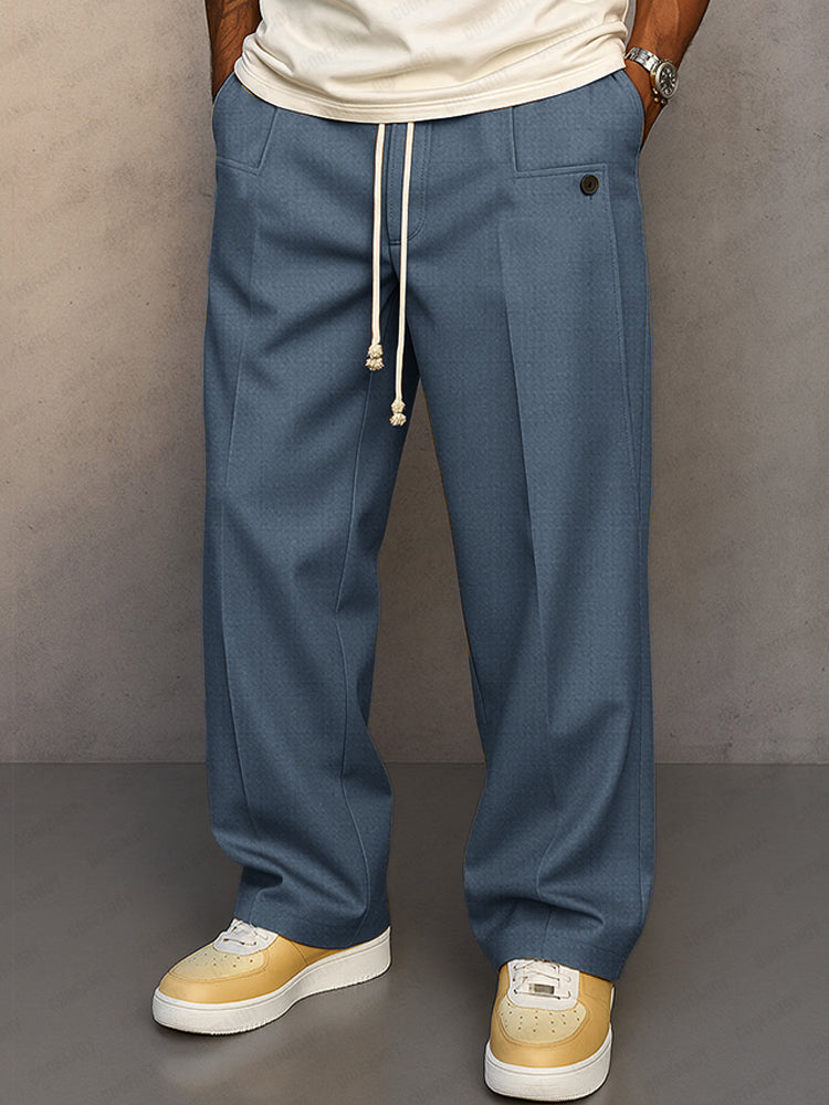 Men's Classic Fit Drawstring Trousers