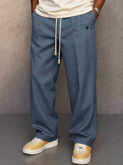 Men's Classic Fit Drawstring Trousers
